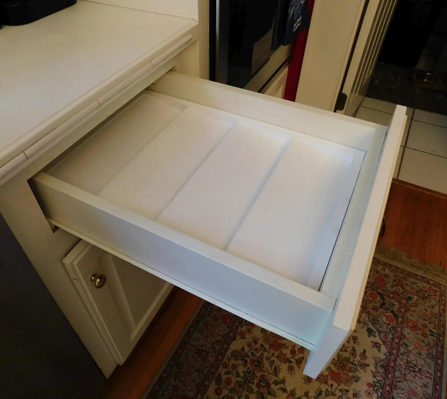Drawer Insert Spice Rack Display - Custom Wood Spice Organizer for Kitchen Drawers - Signature Spice Storage Made in America